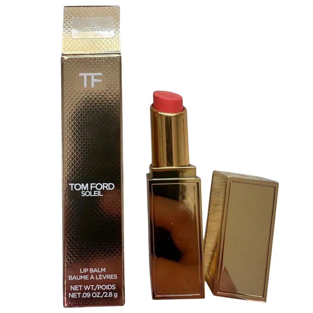 Tom Ford Soleil Lip Balm #02 Jet Set Full Size 0.09oz / 2.8g – New In Box